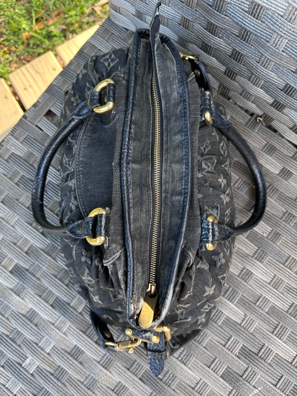 🖤Louis Vuitton Monogram Neo Cabby in Black Denim - Picture 9 of 16